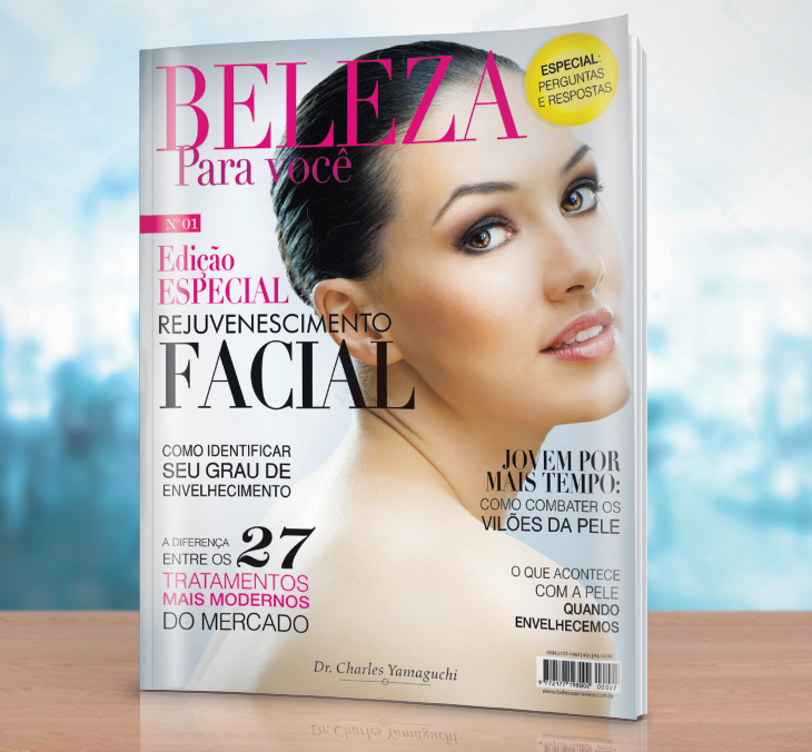 Capa revista Beleza para Você Capa e chamadas revista Beleza para você
