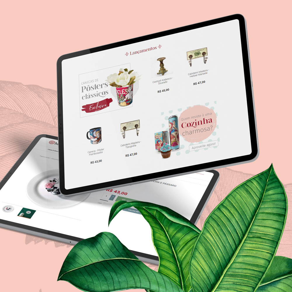 Decoração e Produtos para casa E-commerce Moira Casa