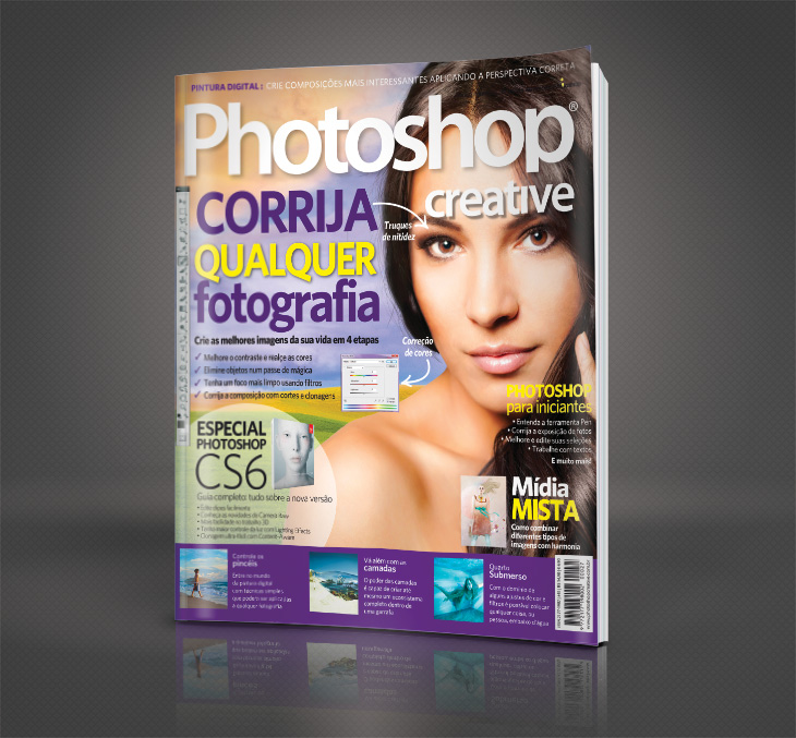 Revista Photoshop Especial Games Capa revista Photoshop Creative 47
