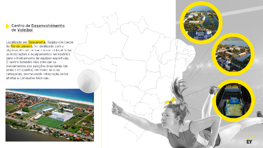 Apresentação em PPT Seleção Brasileira de Vôlei - Power Point 3