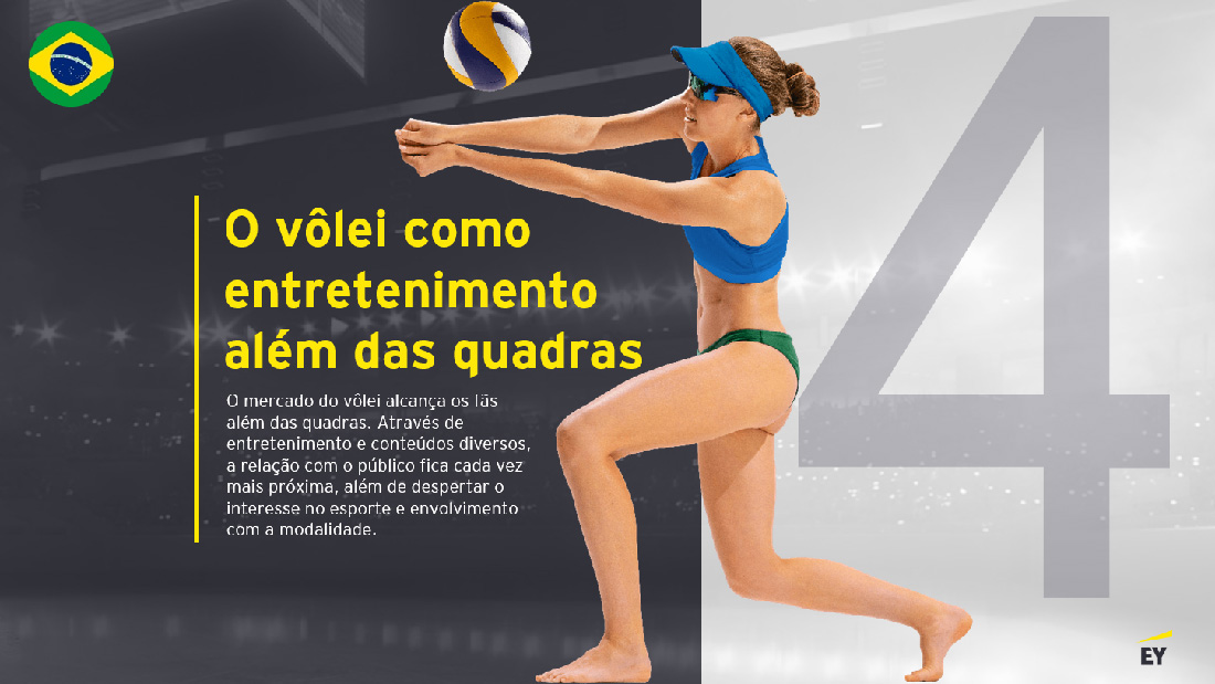 Apresentação em PPT Seleção Brasileira de Vôlei - Power Point 3